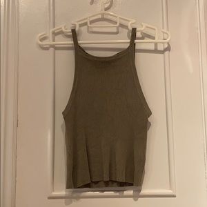 Green camisole